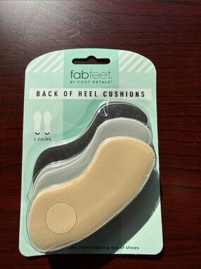 Back of Heel Cushions - Beige/Gray/Black